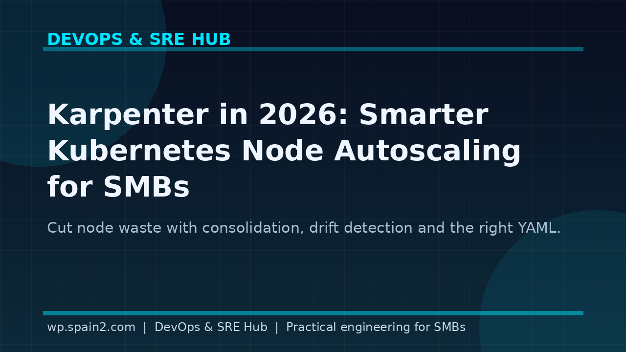 Karpenter in 2026: Smarter Kubernetes Node Autoscaling for SMBs