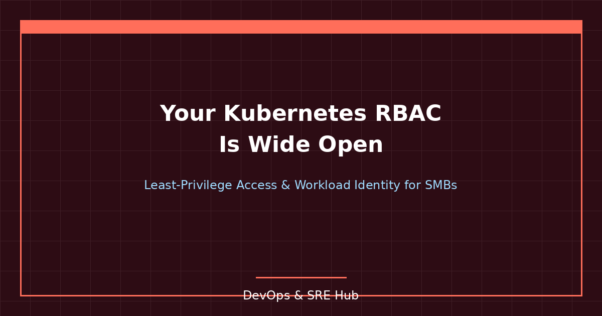 Your Kubernetes RBAC Is Wide Open: How SMBs Can Implement Least-Privilege Access and Workload Identity