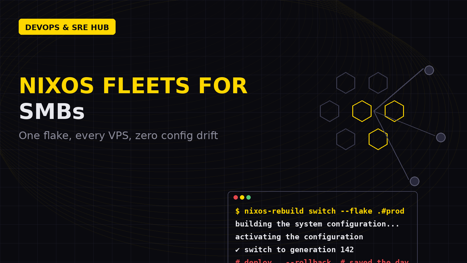 Your Servers Are Snowflakes: How SMBs Can Manage VPS Fleets with NixOS in 2026